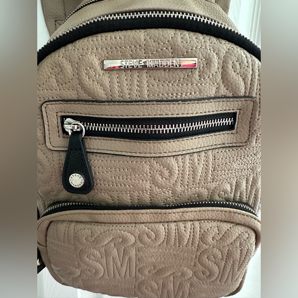 Steve Madden Embossed Mini Backpack - image 5